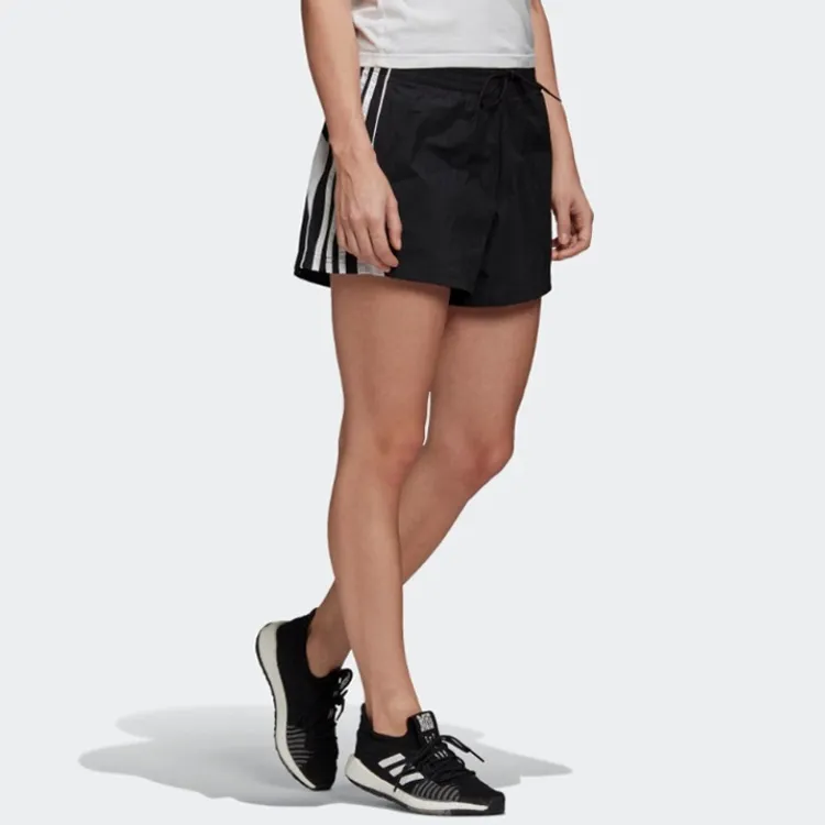 Adidas Casual Shorts Women's Black-4