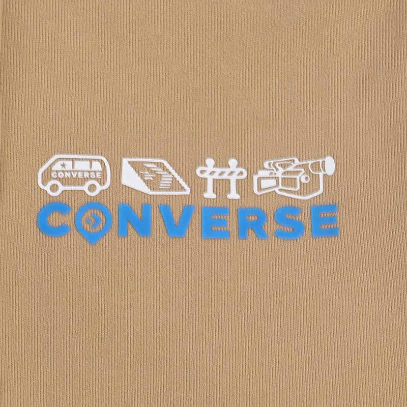 Converse Sweatshirt Unisex Khaki-3