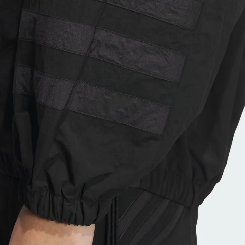 Adidas Originals RUCHED TRACK TOP TRACK TOP Jackets Coats Women's Black/White-4