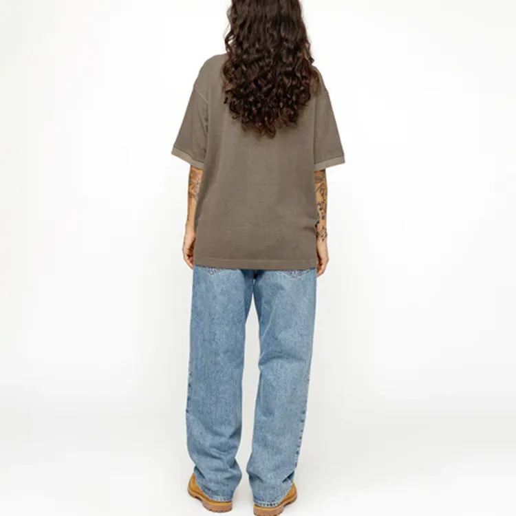 Stussy SS24 Drop2 Pigment Dyed Pique Polo Shirt-8