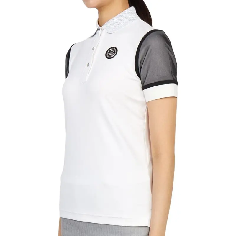 MARK & LONA Polo Shirt Women's White-3