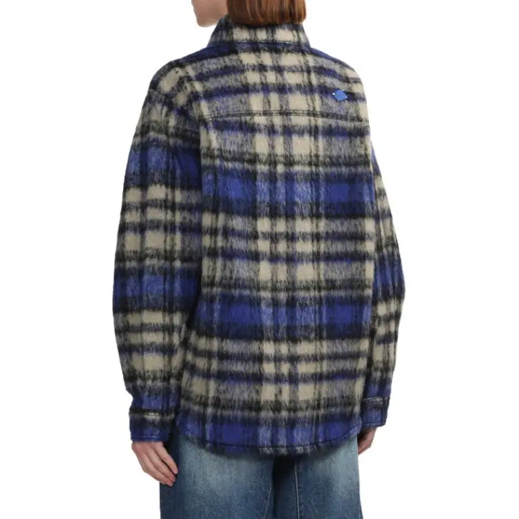ADER ERROR Check pattern Shirt Jacket-4