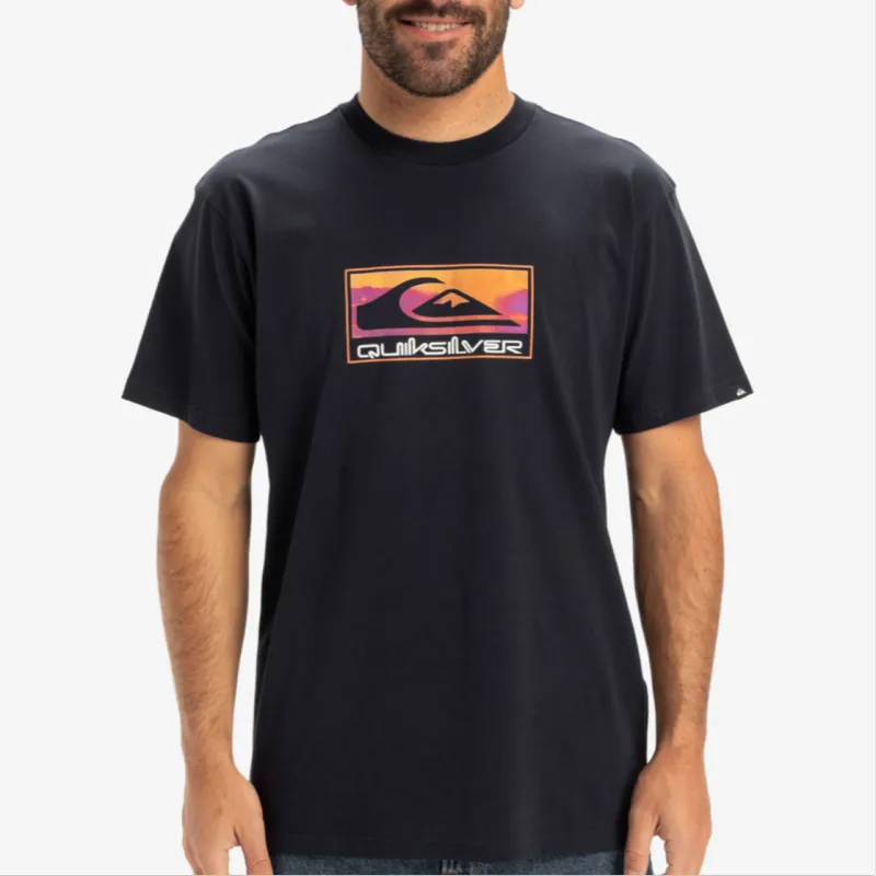Quiksilver T Shirts Men Black-2