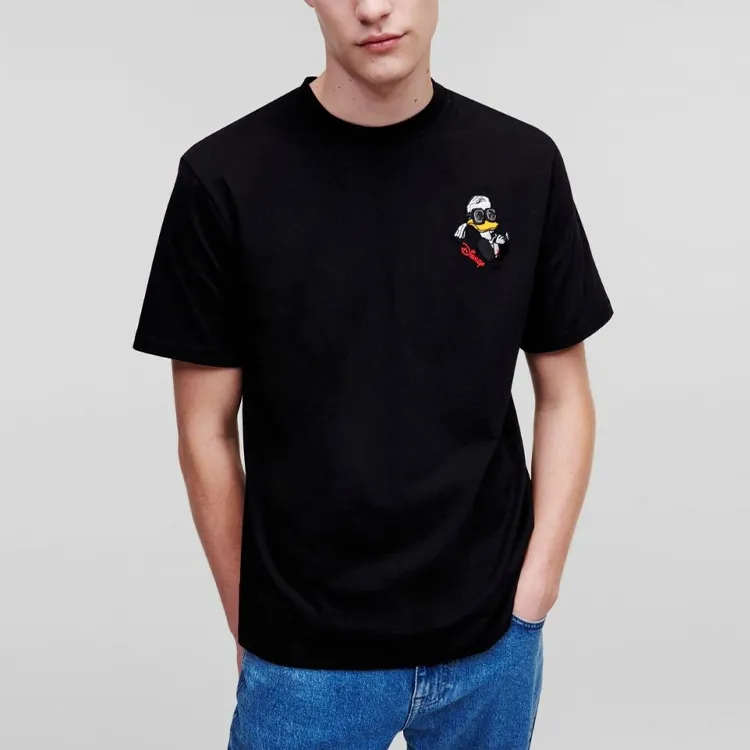 KARL LAGERFELD / Karl Lagerfeld Jeans T Shirts Men Black-1