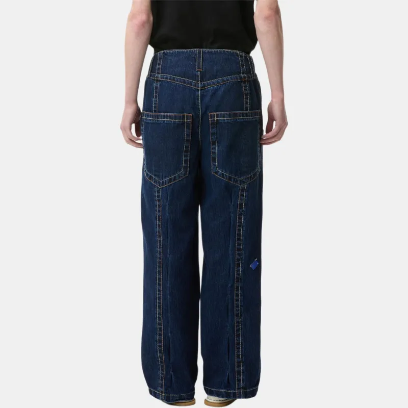 ADER ERROR FW24 Jeans Unisex Marine-3