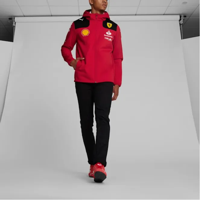 PUMA Scuderia Ferrari 2023 Team Replica Softshell Jacket-2