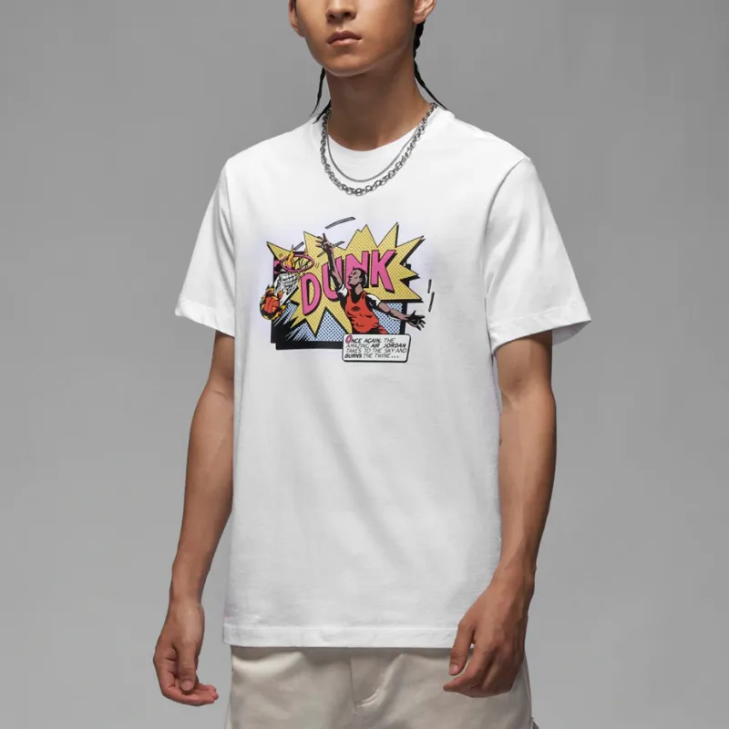 Jordan As M JBRAND T Shirt Men's White-2