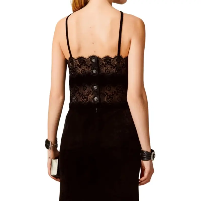 CHANEL FW22 Sleeveless Dress Women's Black-4