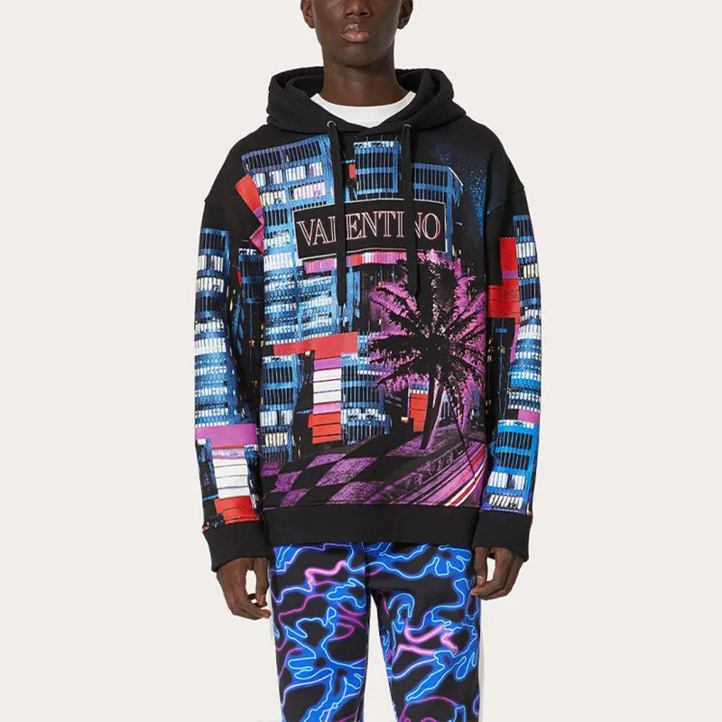 Valentino SS22 Sweatshirt Men's Black-1