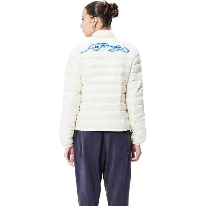Ed Hardy FW24 Down Jacket Women's Ivory White-1