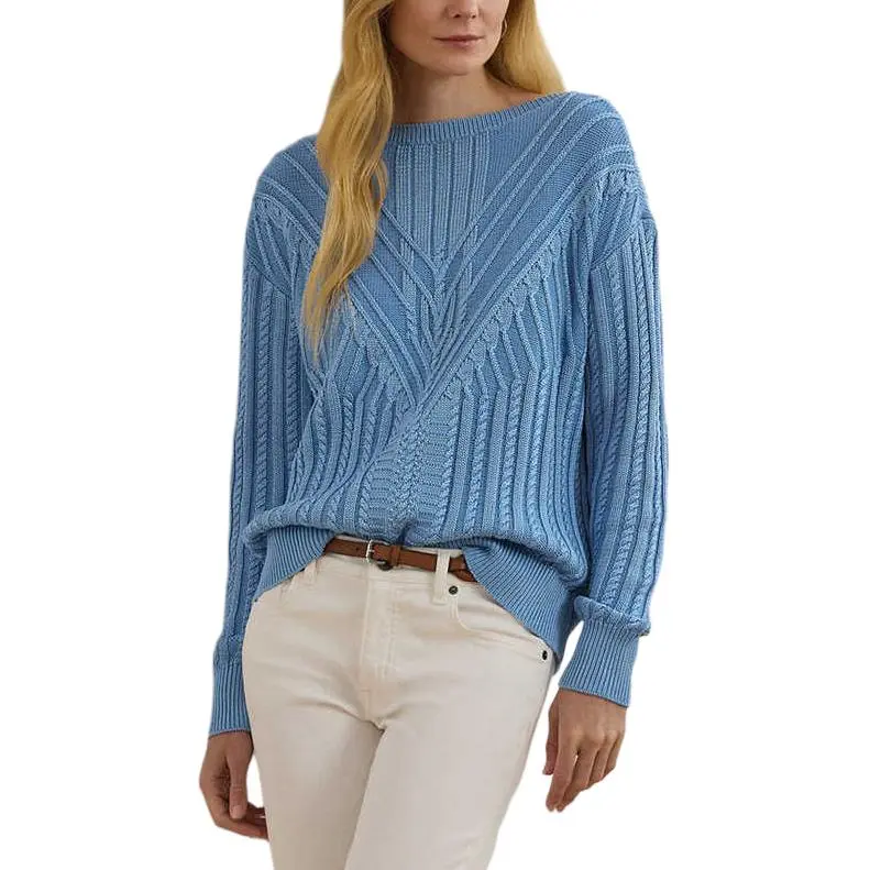 Polo Ralph Lauren SS25 Knitwear Women's Sky Blue-2