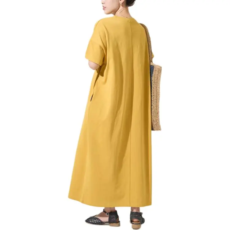 FREAK'S STORE Short Sleeved Dress Women's Yellow-1