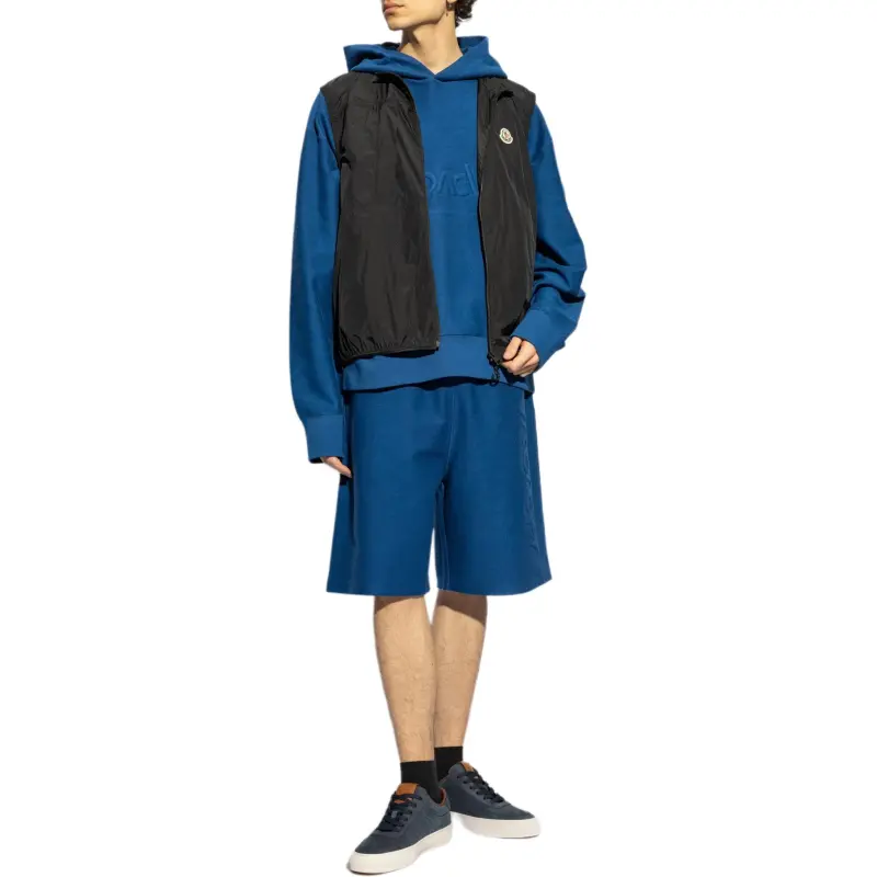 Moncler Drawstring Knee High Shorts-3