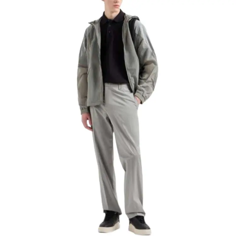 ARMANI EXCHANGEAE SS25 Casual Pants Men's Gray-1