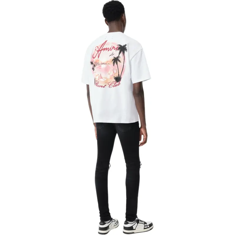 AMIRI MX1 Suede Skinny Jeans-4