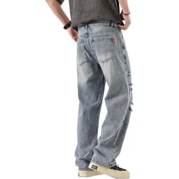 ST&SAT Floor Length Straight Fit Jeans Unisex