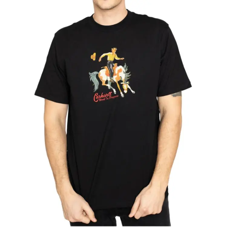 Carhartt WIP T Shirts Men Black-2