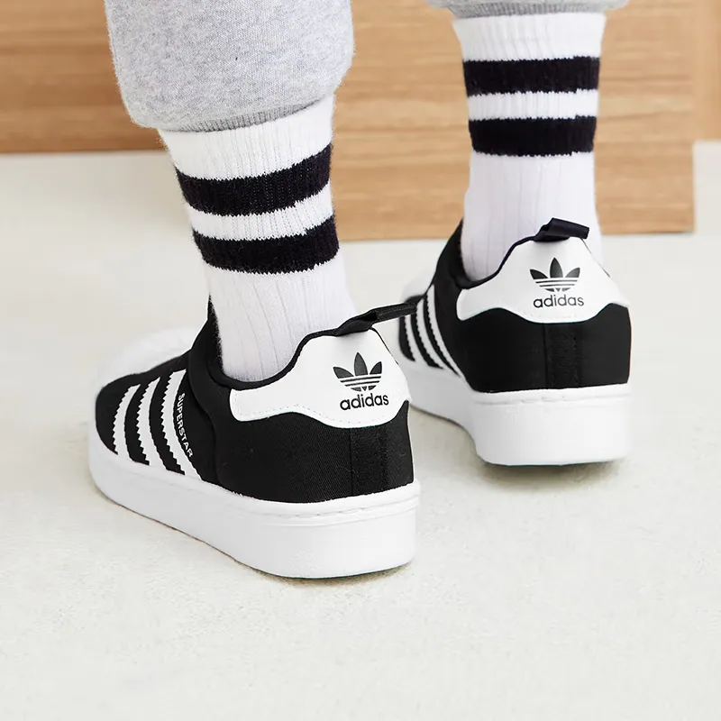 Adidas Superstar 360 Core Black Cloud White Gold Metallic TD-5