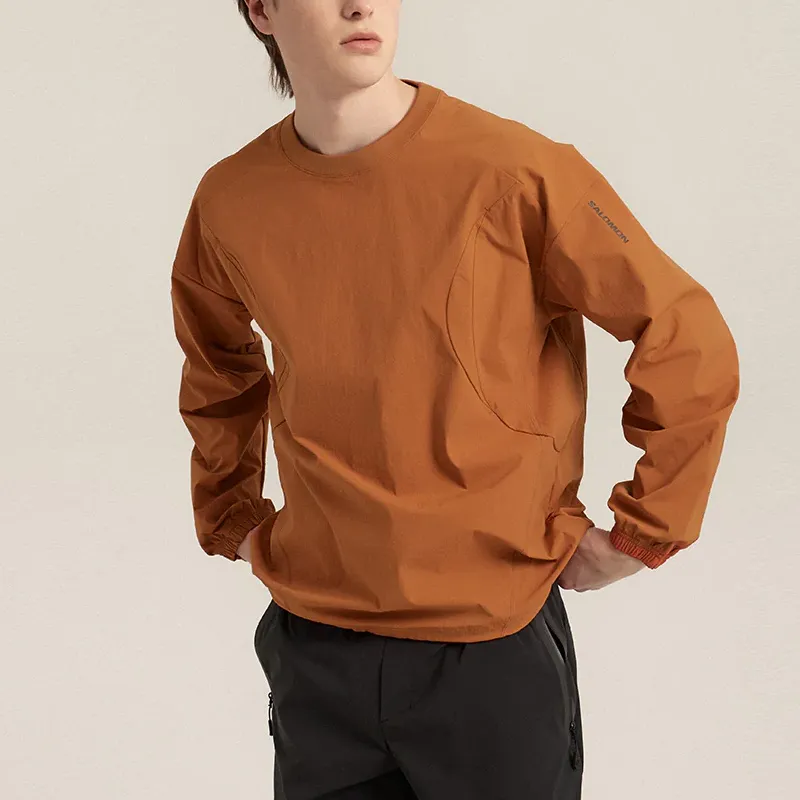 SALOMON Sweatshirt Men's Slate Color-3