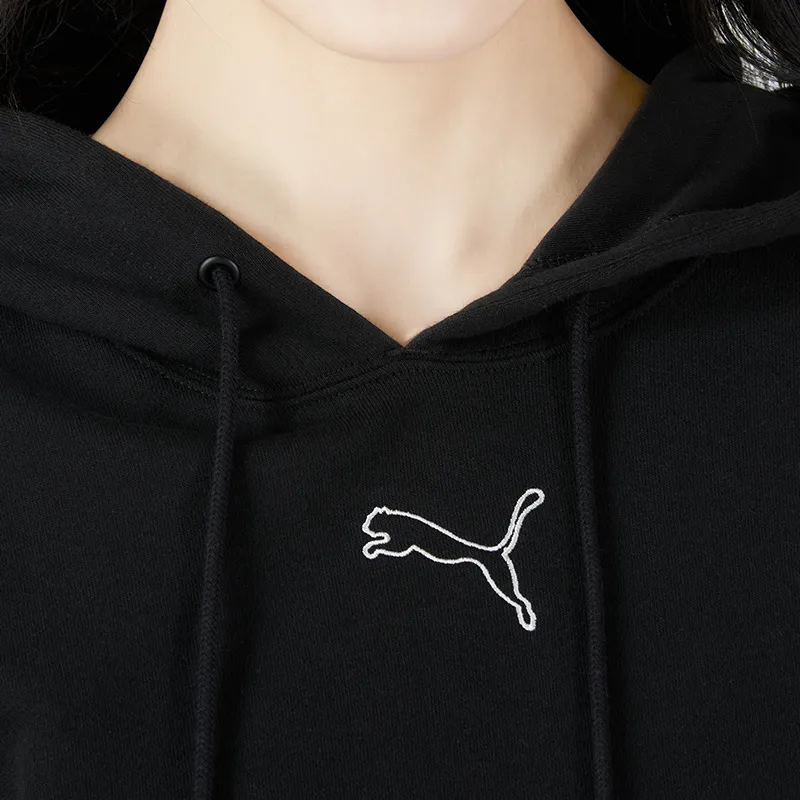 PUMA Sweatshirts Women's Black-4
