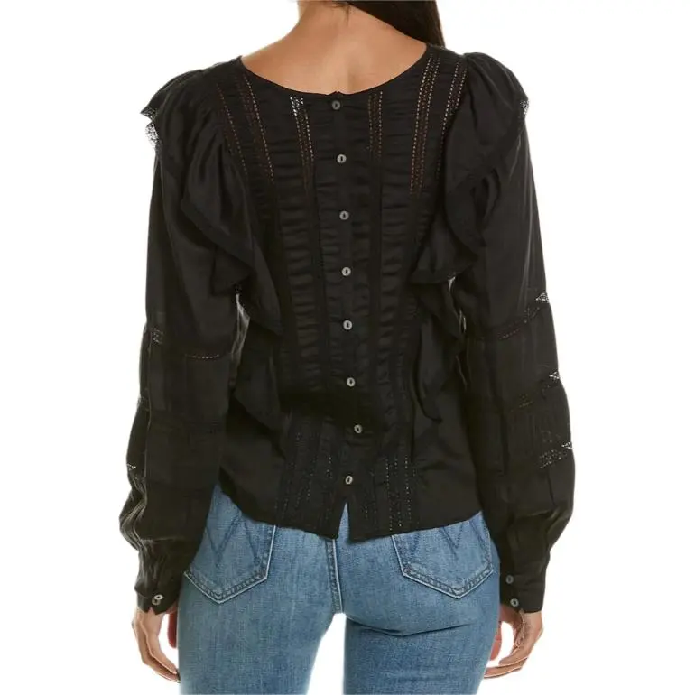 LOVESHACKFANCY Devika Blouse-3