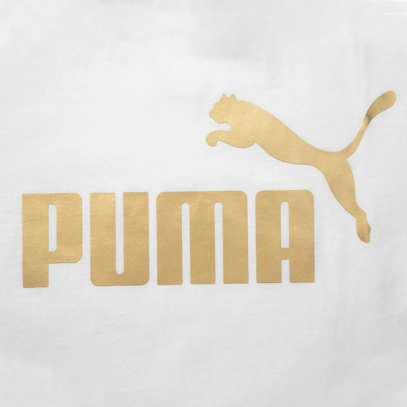 PUMA ESS NO. 1 LOGO T Shirt Unisex White-3