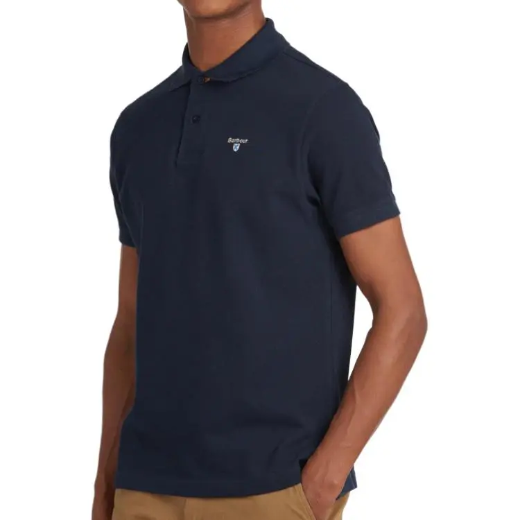 BARBOUR Short Sleeved Polo Shirt-3