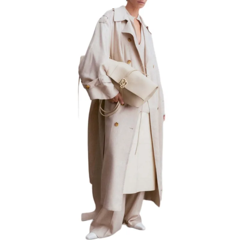 By Malene Birger Alanise Double breasted Trench Coat-3