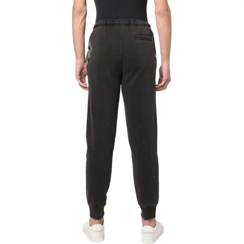 Lanvin SS22 Knitted Sports Pants Unisex Black-3
