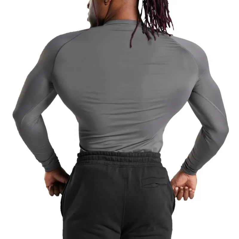 GYMSHARK FW24 T Shirt Men's Gray-1