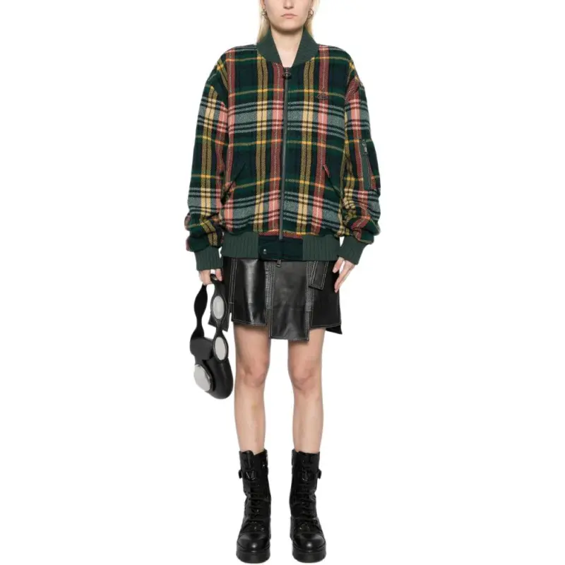 Vivienne Westwood Zipped Checked Jacket-2