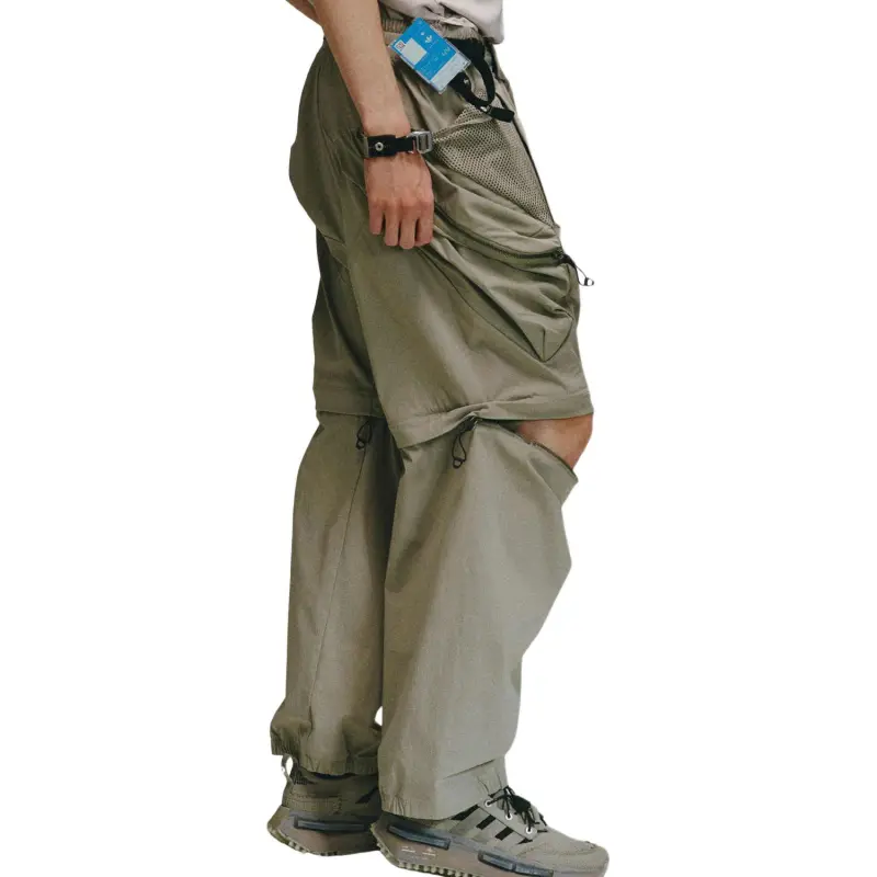 Adidas Originals Knitted Sports Pants Unisex Pebble Silver Gray-3