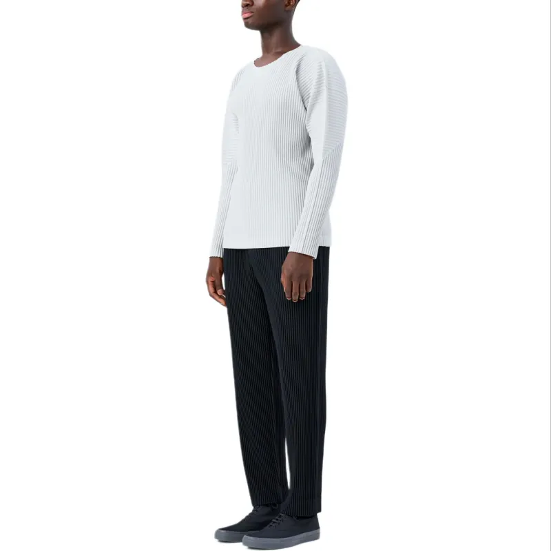 ISSEY MIYAKE Pleated T shirt-3