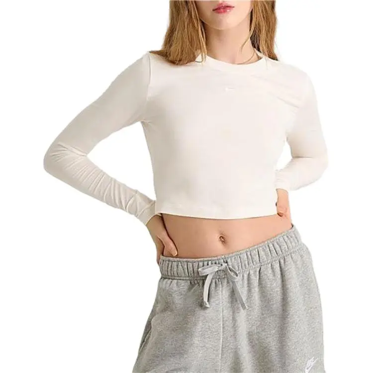Nike Sportswear Chill Knit Women's Slim Long Sleeve Cropped Top-3