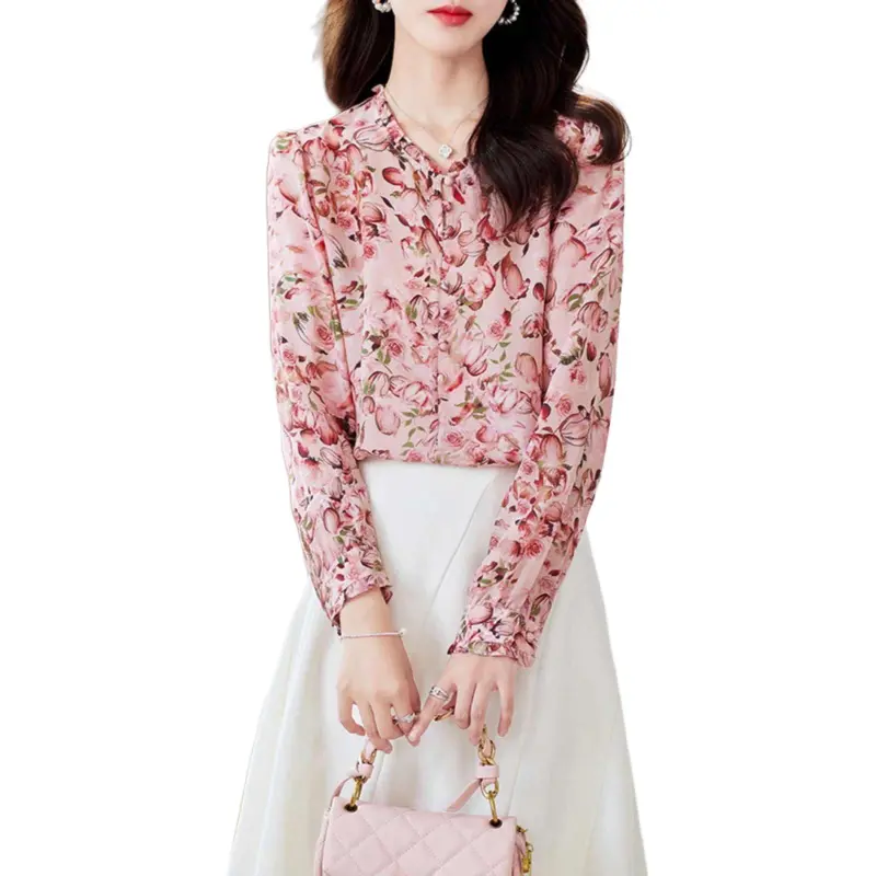 Yi Mengyuan Shirt Women's Rose Poetry Collection-3
