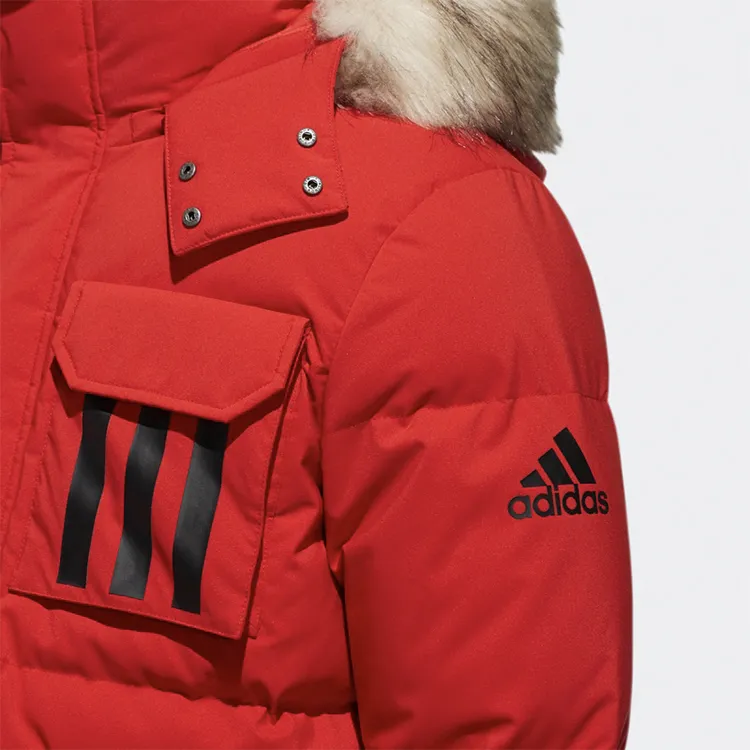 Adidas Down Jackets Men Light Scarlet-5