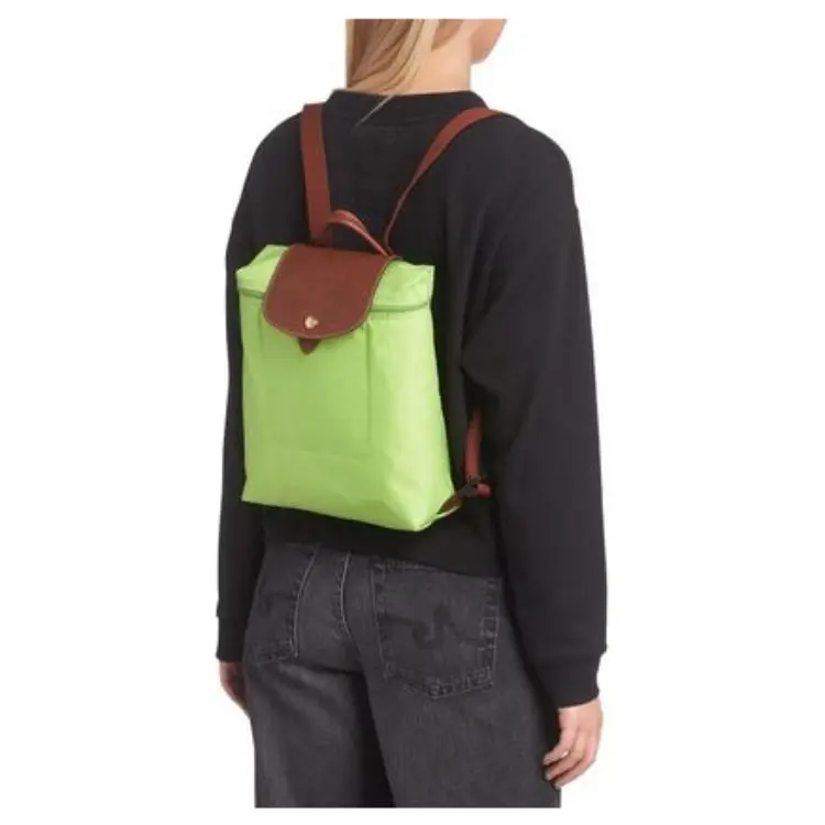 LONGCHAMP Le Pliage Polyamide Backpack Women's Green-3