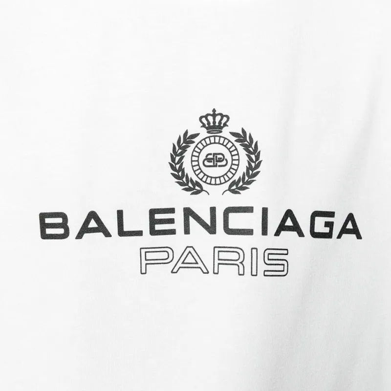 Balenciaga T Shirt Regular Fit Men's White-10