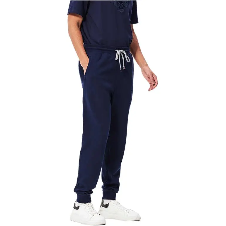 Ed Hardy FW24 Knitted Sports Pants Men's Midnight Blue-2