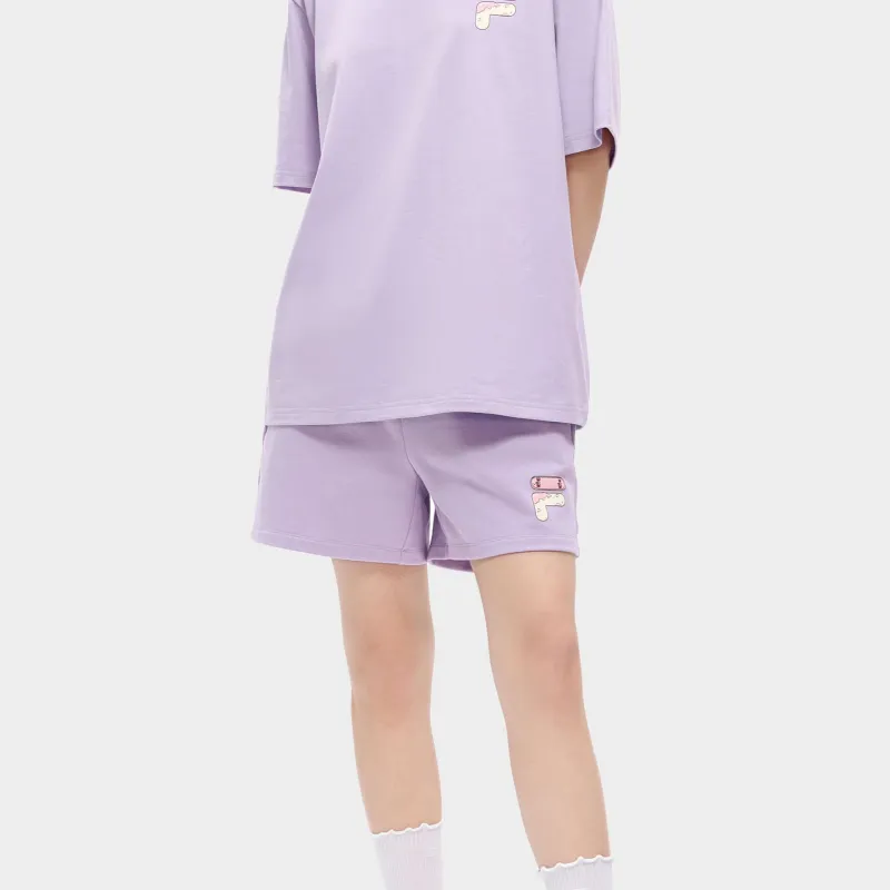 FILA FUSION Casual Shorts Women's Fantasy Purple-5