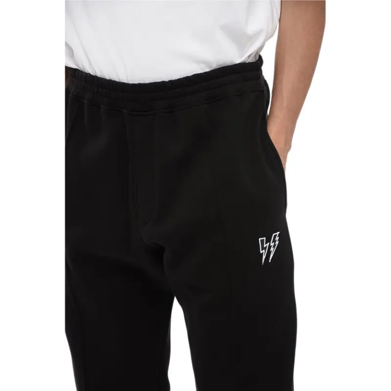 Neil Barrett Casual Pants Men's Black-4