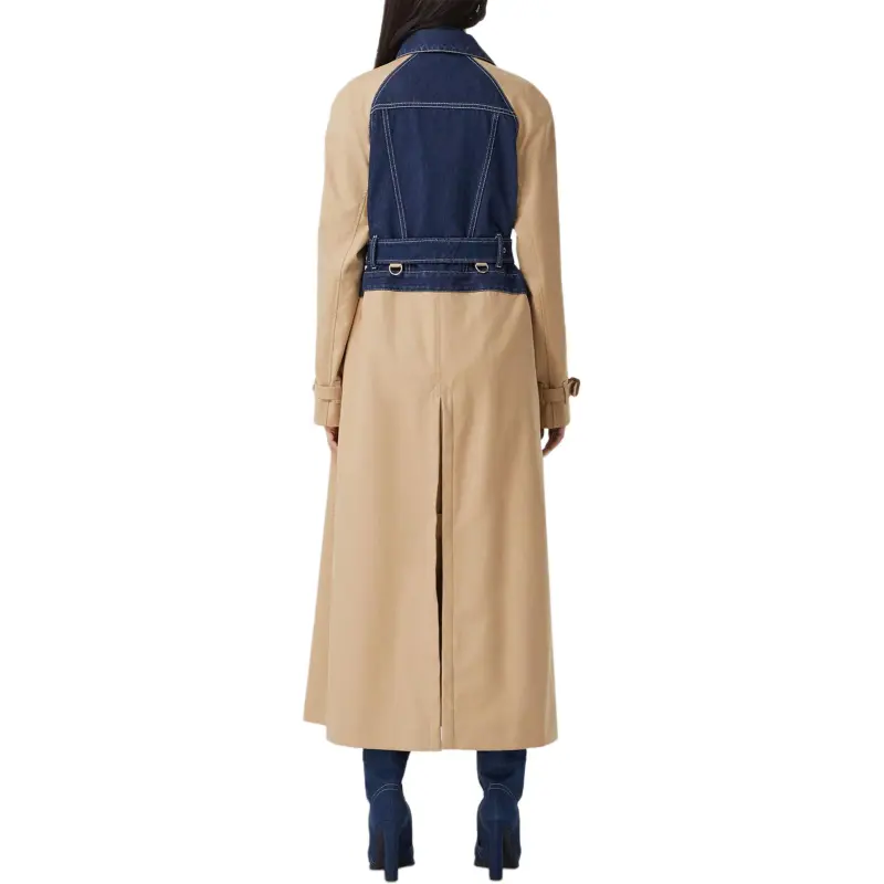 Burberry Trench Coat Women's Beige-3