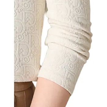 FENHONGMALI Knitwear Women's Apricot