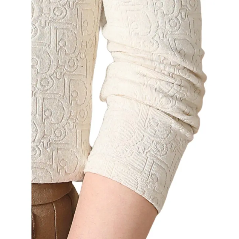 FENHONGMALI Knitwear Women's Apricot-0