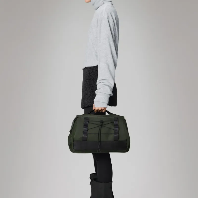 Rains Polyester Messenger Bag Handbag Unisex Green-4