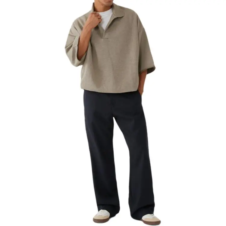 Fear Of God Essentials Core Collection 3/4 Sleeve Polo-2