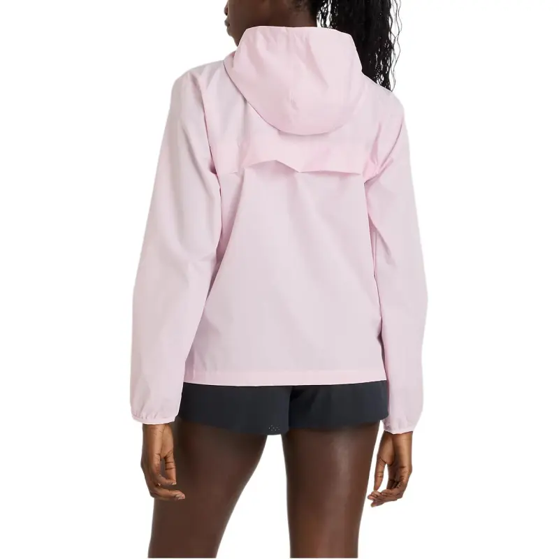 New Balance Wind And Water Repellent Windbreaker Jacket Women's Light Pink-4