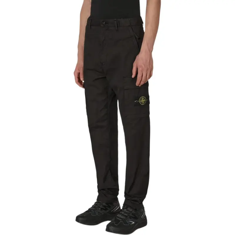STONE ISLAND Casual Pants Men Black-3