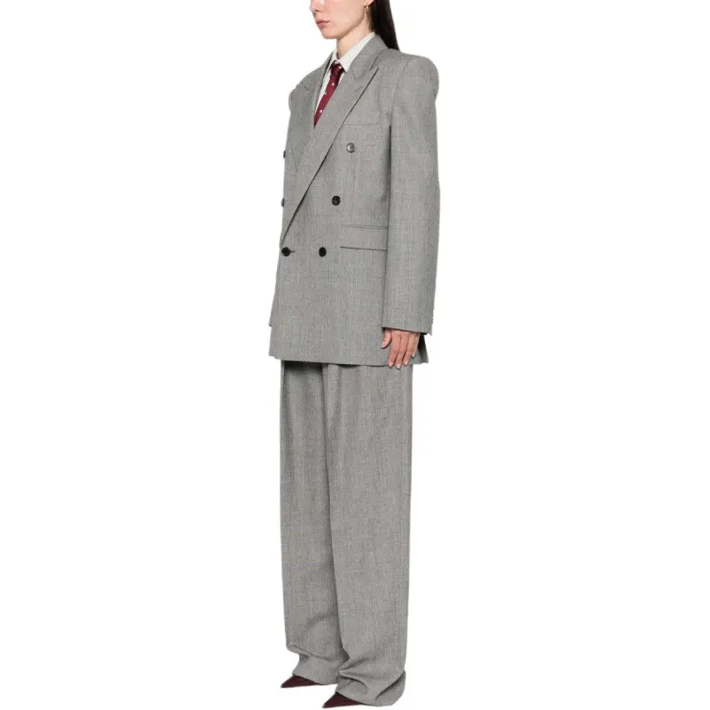 SAINT LAURENT Wool Blazer-4