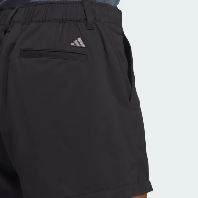 Adidas Go To Pleated Shorts Casual Shorts Women's Black-4
